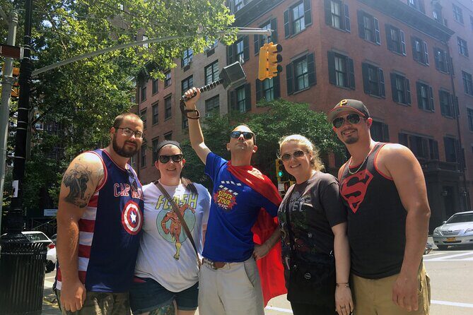 2.5 Hour Private Super Tour of NYC: Heroes! Comics! More! - Stop 1: On Location Tours Orientation and Street Context
