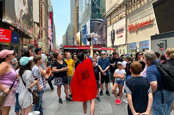 2.5 Hour Private Super Tour of NYC: Heroes! Comics! More! - Stop 5: New York Stock Exchange Photo Stop With Movie-Ready Grit