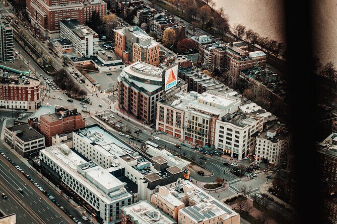 30-Min Private Helicopter Skyline Tour of Boston - Stop 2: Boston Tea Party Ships and Museum aerial perspectives