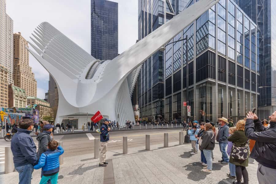 9/11 Memorial Tour + Museum and One World Observatory Option - The 9/11 Memorial: the twin pools and names etched in place