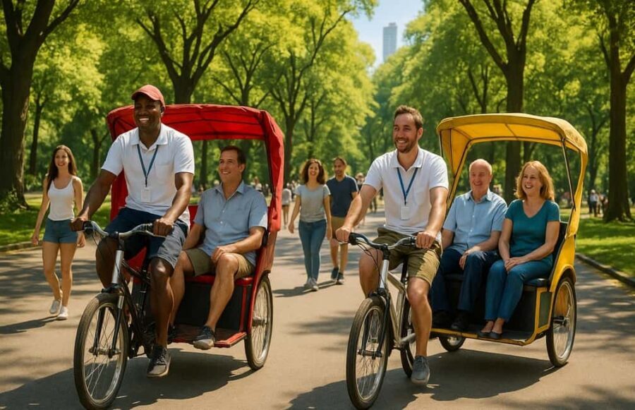 Best of Central Park: Top-Rated Pedicab Tour NYC - Wollman Rink and the Carousel: Classic Central Park Scenes