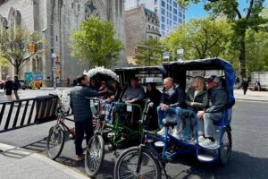 Best of Central Park Tours by Pedicab - Stories & Photos - The ride experience: blankets, rain cover, and help getting great photos