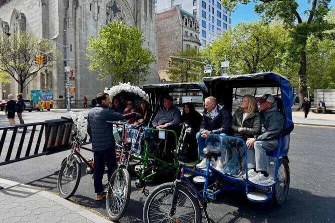 Best of Central Park Tours by Pedicab - Stories & Photos - The ride experience: blankets, rain cover, and help getting great photos
