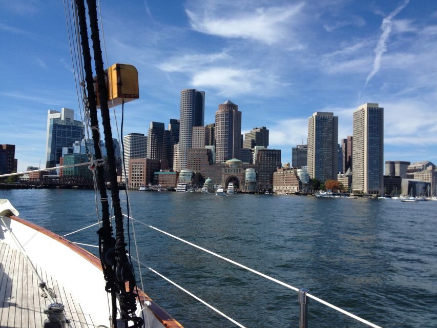 Boston: Downtown Harbor Sailing Cruise - What the boat ride feels like (sails, speed, and motion)