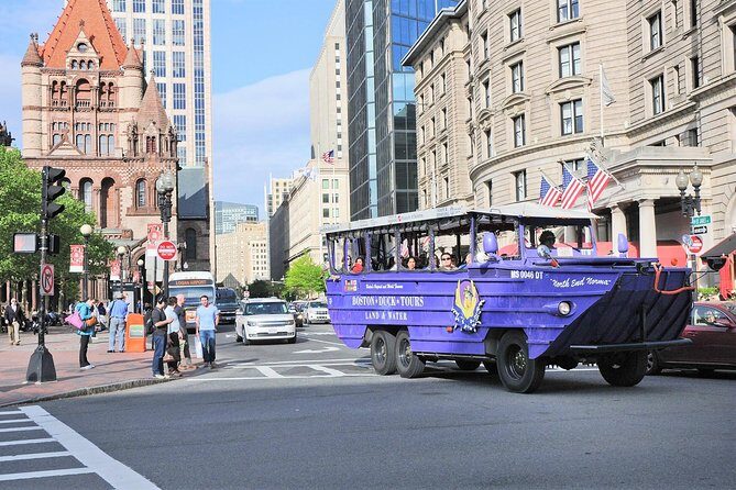 Boston Duck Boat Sightseeing City Tour with Cruise Along Charles River - Pacing, comfort, and the group vibe (including families)