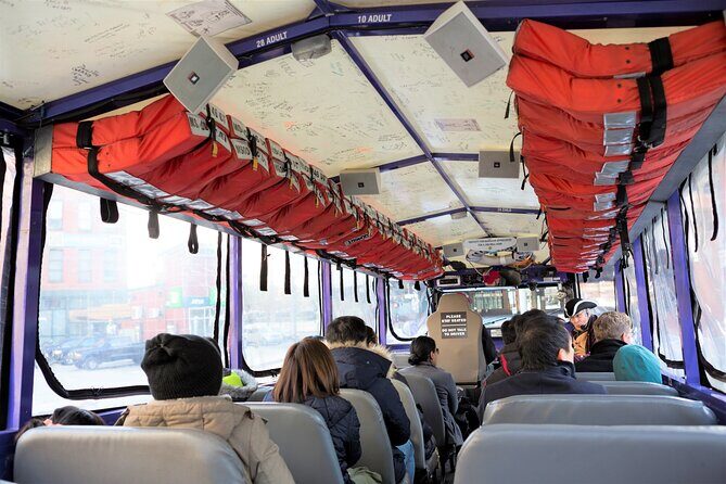 Boston Duck Boat Sightseeing City Tour with Cruise Along Charles River - 80 minutes on land: the neighborhoods you’ll recognize fast