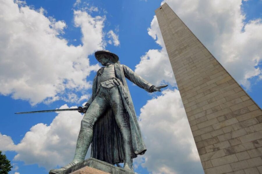 Boston: Freedom Trail, Bunker Hill, & USS Constitution Tour - Granary Burying Ground and King’s Chapel Burying Ground: remember the Revolution’s cast