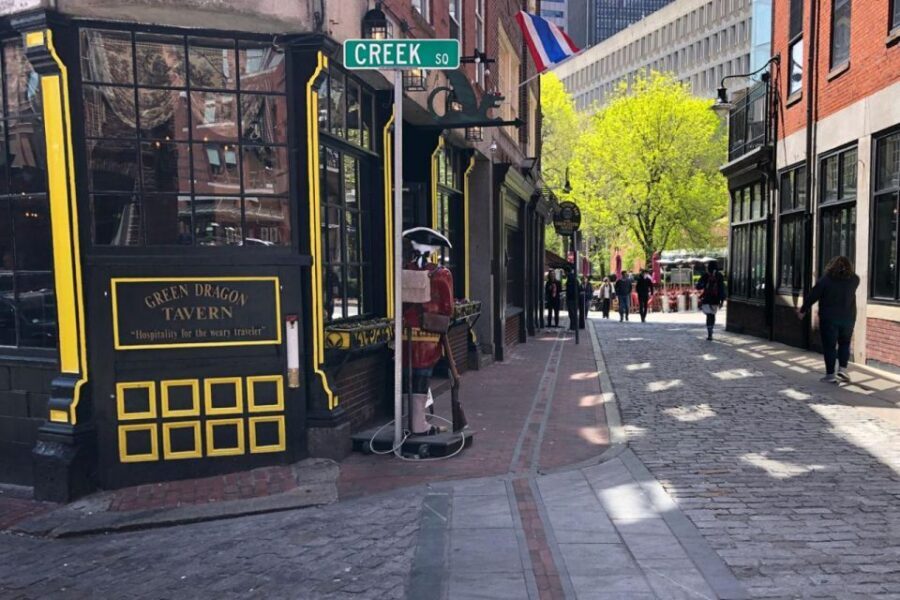 Boston: Freedom Trail, Bunker Hill, & USS Constitution Tour - Copps Hill and the road to Bunker Hill: a darker mood shift