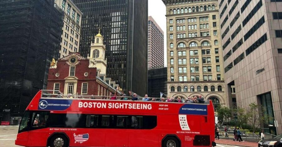 Boston: Hop-On Hop-Off Double-Decker Bus Sightseeing Tour - How the Boston double-decker hop-on hop-off tour works