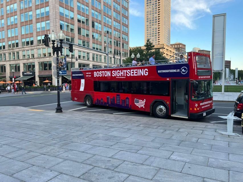Boston: Hop-On Hop-Off Double-Decker Bus Sightseeing Tour - Timing tips: how to not waste time between stops