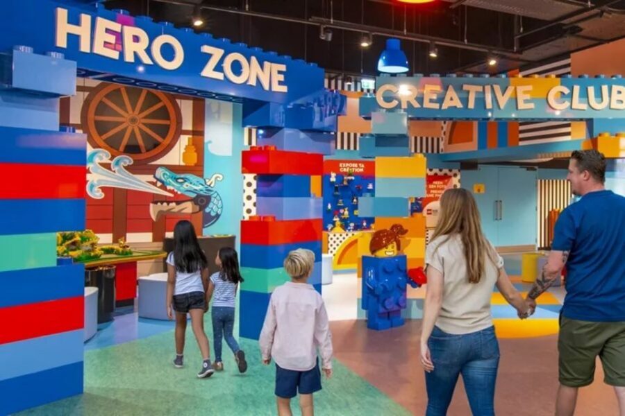 Boston: LEGO® Discovery Center Entry Ticket - Hero Zone Laser Maze and Climbing Wall Energy