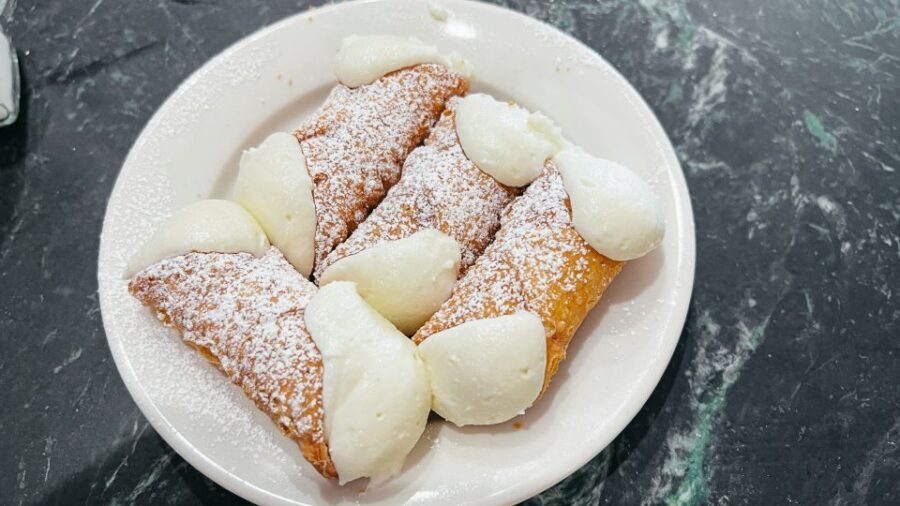 Boston: North End & Little Italy Food Tour with Local Dishes - The sweet finish: cannoli, Boston cream donut, and the Secret Dish