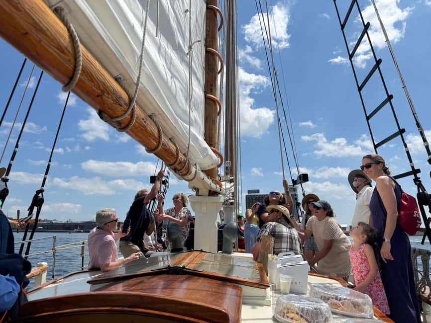 Boston: Tall Ship Harbor Sail - How the Crew Turns a Simple Sail Into Something You Can Participate In