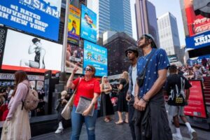 Broadway Backstage: From Times Square to Studio - Getting your bearings on Times Square and Duffy Square