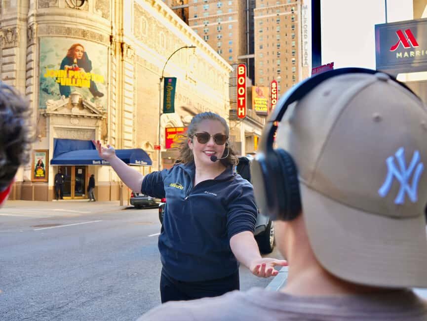 Broadway the Tour: NYC's Immersive Historic Walking Tour - Meeting 30 iconic theater exteriors (without feeling lost)