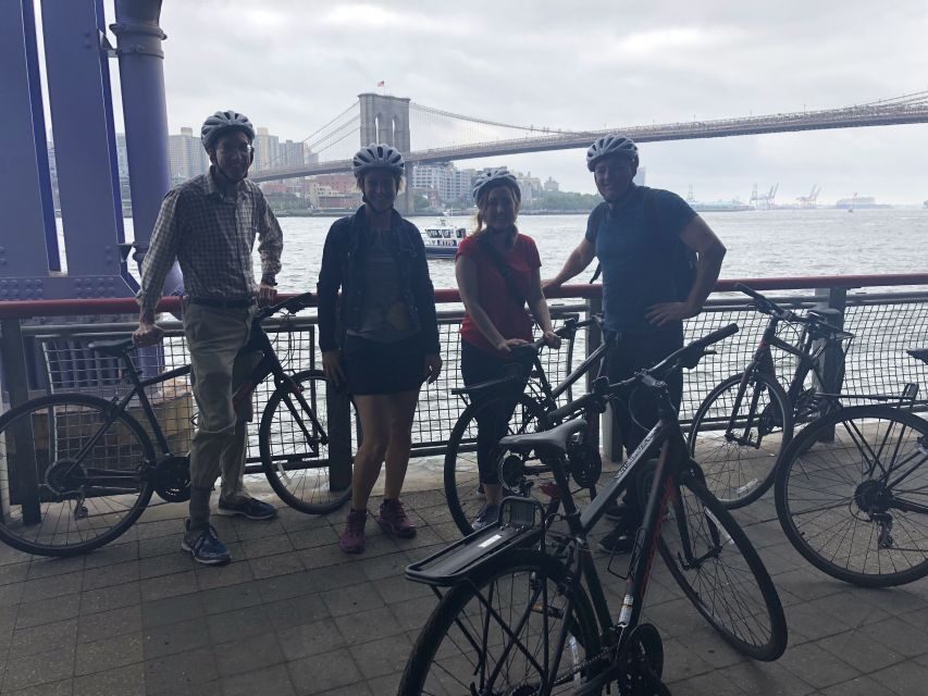 Brooklyn: 2-Hour Manhattan & Brooklyn Bridges Bike Tour - Under the FDR on the East River Esplanade: A Protected Ride That Feels Like a Secret