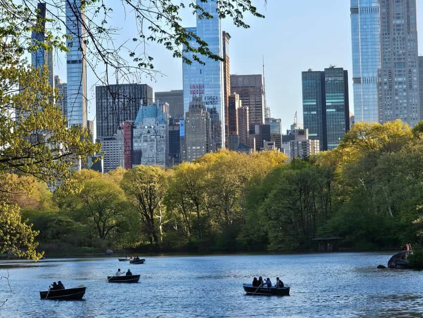 Central Park, NY: Nature, Architecture and Movie Scenes Tour - Returning at Columbus Circle: park edges meet skyscrapers