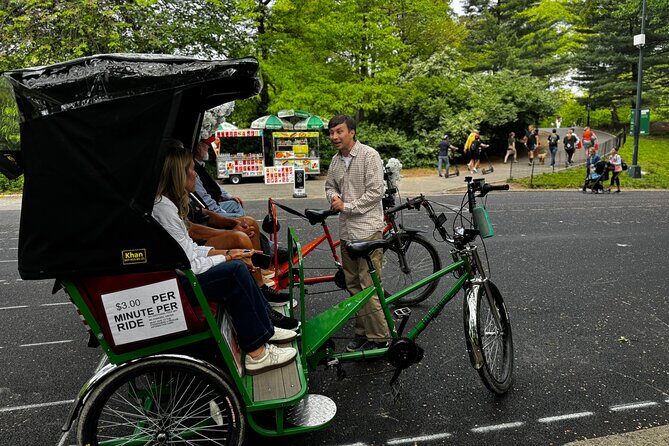 Central Park Pedicab Guided Tours with Theater - The Dakota and Strawberry Fields: cinematic New York turns personal