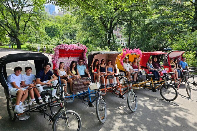 Central Park Pedicab Tour– Top Highlights - Central Park by Pedicab: the 5 things you’ll feel right away