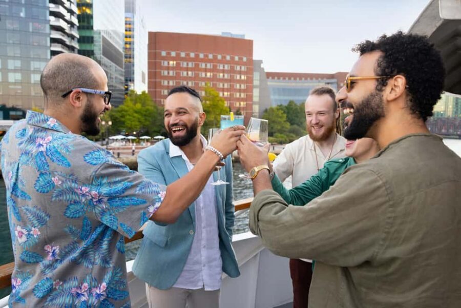 City Cruises Boston: Premier Brunch or Dinner Harbor Cruise - From the Marina at Rowes Wharf to Returning There: How the 2 Hours Flow