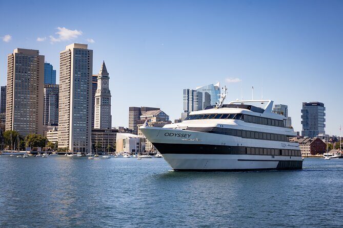 City Cruises Boston Premier Lunch Cruise - Comfort in Boston weather: Climate-controlled decks and real-world sailing