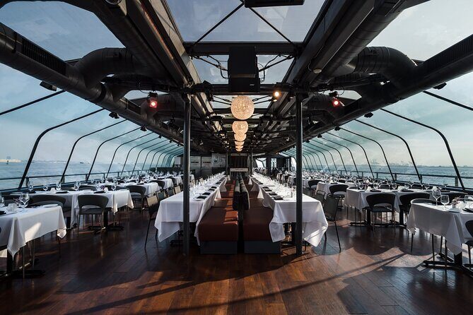 City Cruises New York Bateaux Premier Lunch Cruise - Hudson River Highlights: Museums, One World Trade Center, and Skyline Contrast