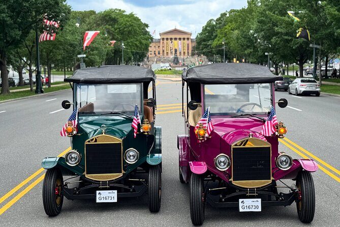 Explore Philadelphia via Vintage Car or Electric cart - Key points worth knowing before you ride
