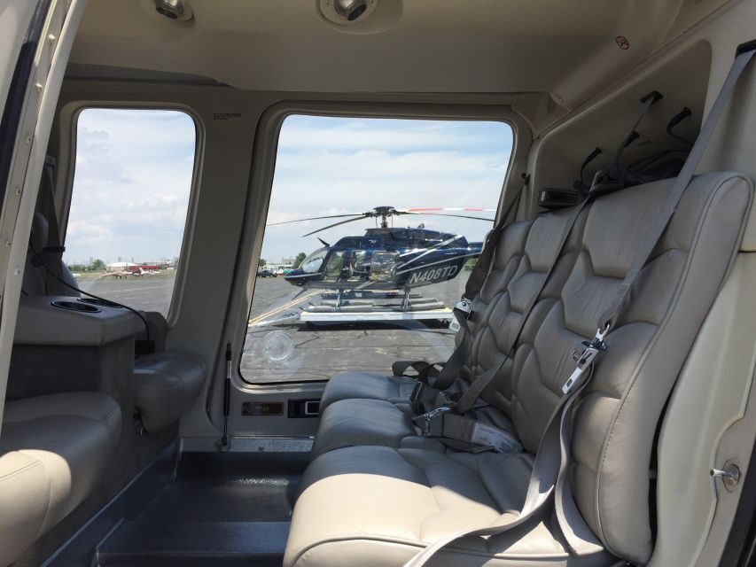 From New Jersey: New York City Skyline Tour - Day flight route: Verrazano, Hudson, and the classic skyline hit list