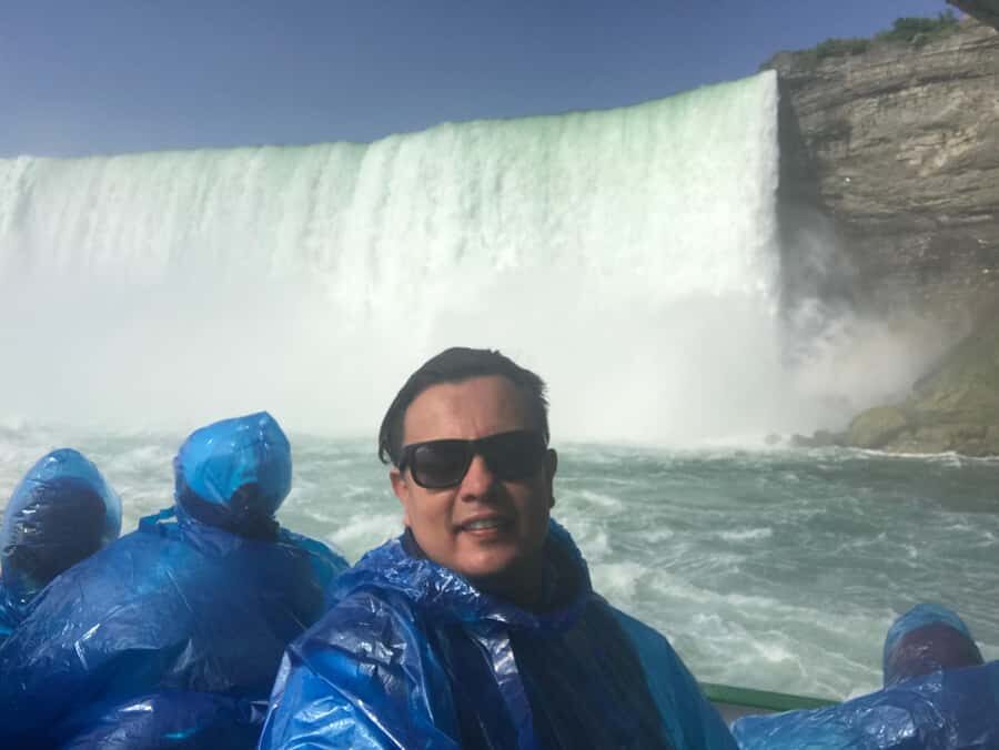 From NYC: Niagara Falls Day Trip with Optional Boat Ride - Goat Island and the island viewpoints: where the falls feel close
