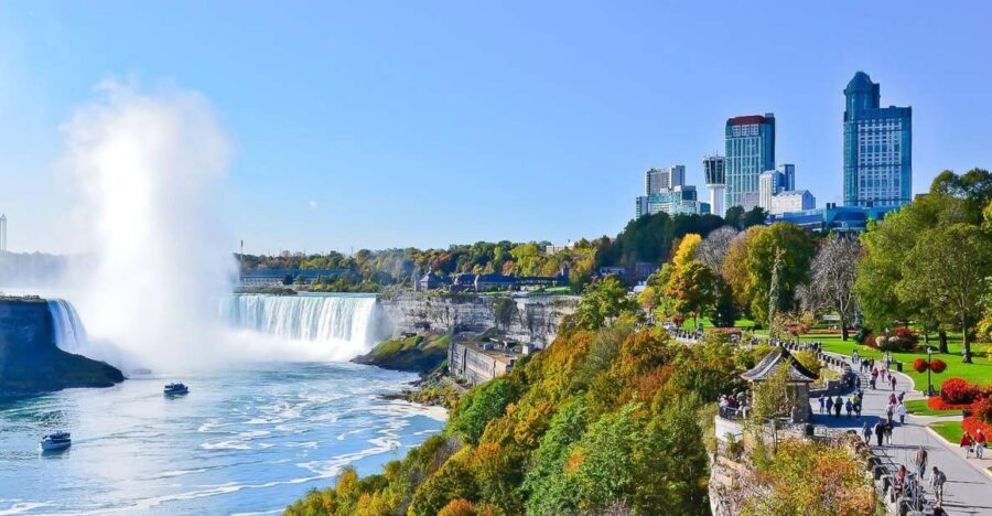 From NYC: Niagara Falls Full-Day Tour with Maid of the Mist - Niagara Falls State Park Time: Walking, Photo Stops, and Lunch Logic