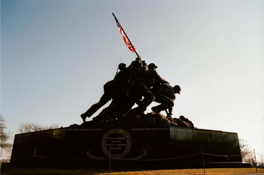 From NYC: Washington Highlights Guided One Day Tour - The Iwo Jima moment and other quick hits along the way