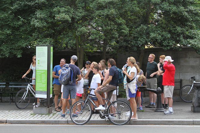 Guided Bike Tour Of Central Park - Cleopatra’s Needle and the Met Museum backdrop