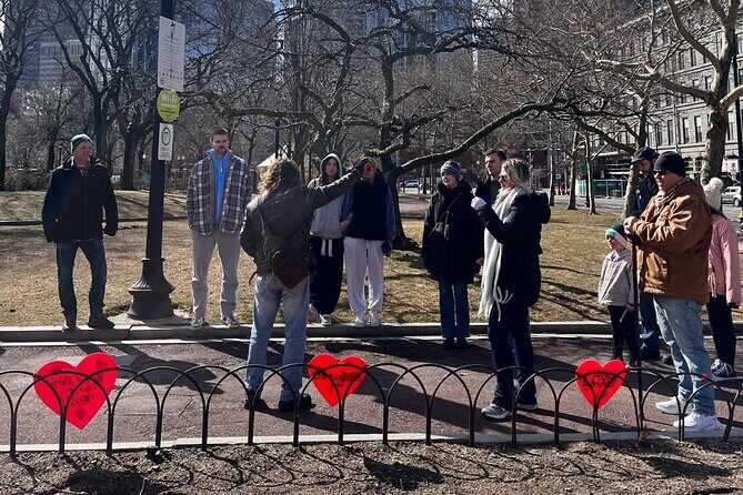 Guided Boston City Walking Tour - Union Street and Carmen Park: a memorial pause on the way