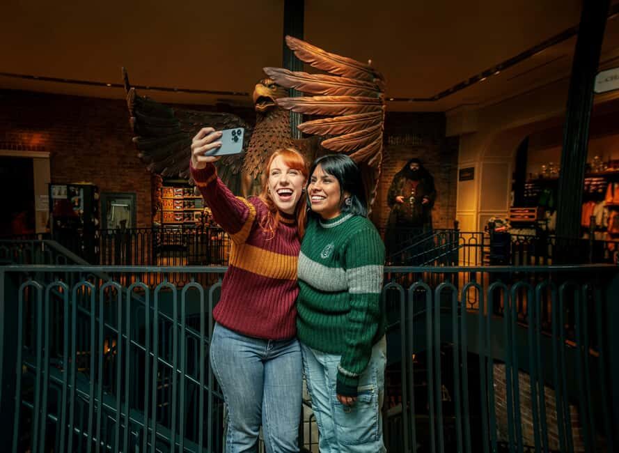 Harry Potter Shop New York: Magical Experiences - What you can buy: griffin wand, pins, chocolate frog, and more