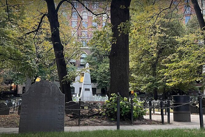 Haunted Boston’s Historic Streets Walking Guided Tour - King’s Chapel Burying Ground: Boston’s oldest cemetery atmosphere