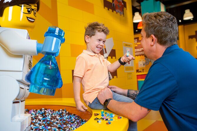 LEGO® Discovery Center Boston Admission Ticket - Food, breaks, and adult comfort in a kids-first building