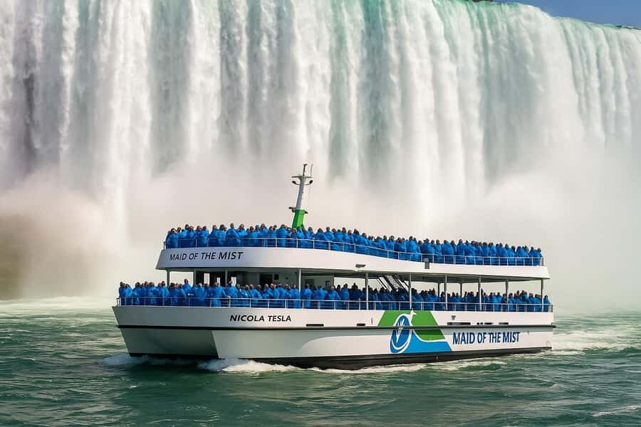 Maid of the Mist Boat & Walking Tour USA - Walking Niagara Falls State Park: Hennepin Rock to Prospect Point