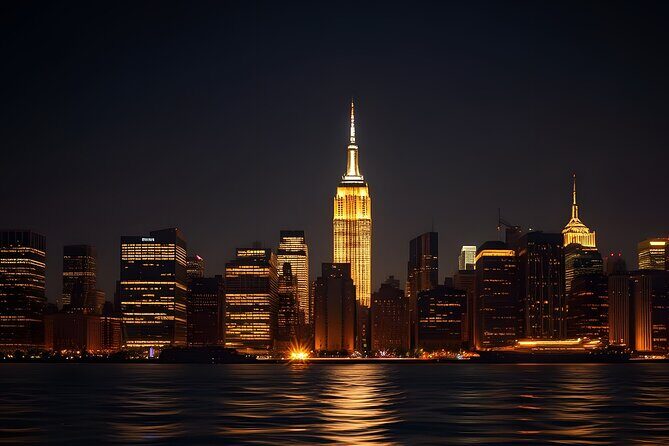Manhattan Skyline Night Cruise Music from Midtown - DJ music and dancing: great if it’s running as promised