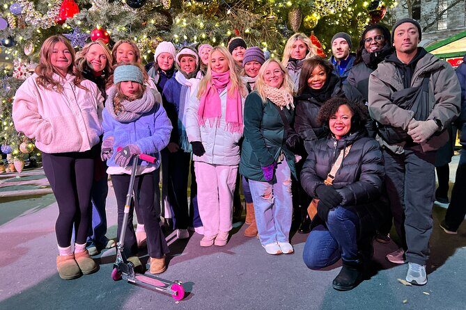 New York Christmas Holiday Lights Walking Tour - Bryant Park Winter Village: Tree, Ice Rink Energy, and Easy Holiday Photos