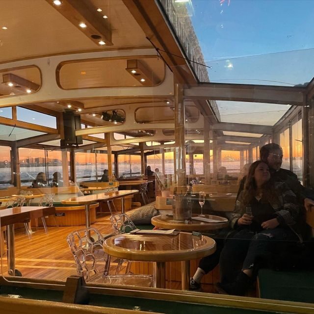 New York City Champagne, Cheese, Caviar & Sightseeing Cruise - The Lower Manhattan route: from One World Trade Center to the Statue of Liberty