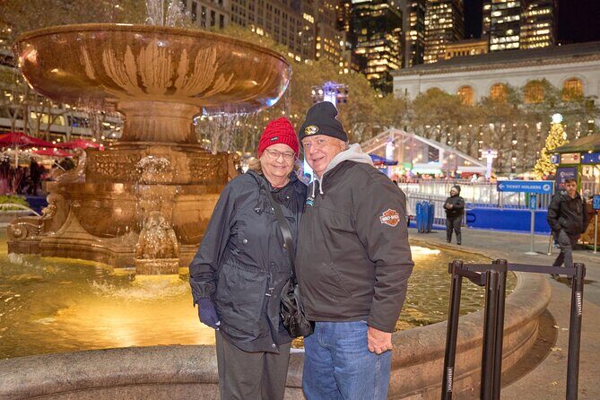 New York City Holiday Movie Sites and Lights Bus Tour - Lincoln Center and the Upper East Side: Christmas trees and a Serendipity stop