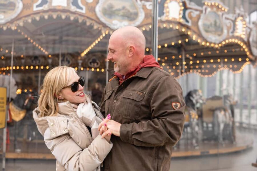 New York City: professional photoshoot Dumbo or Central Park - What You Actually Get: Edited Photos in a Pack