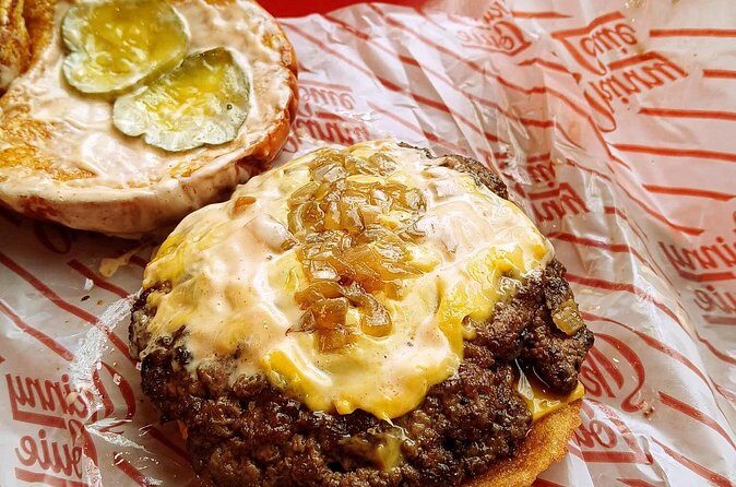 New York City’s Best Smash Burger tour - You be the judge! - Stop 1: Hamburger America and the George Most Oklahoma Burger