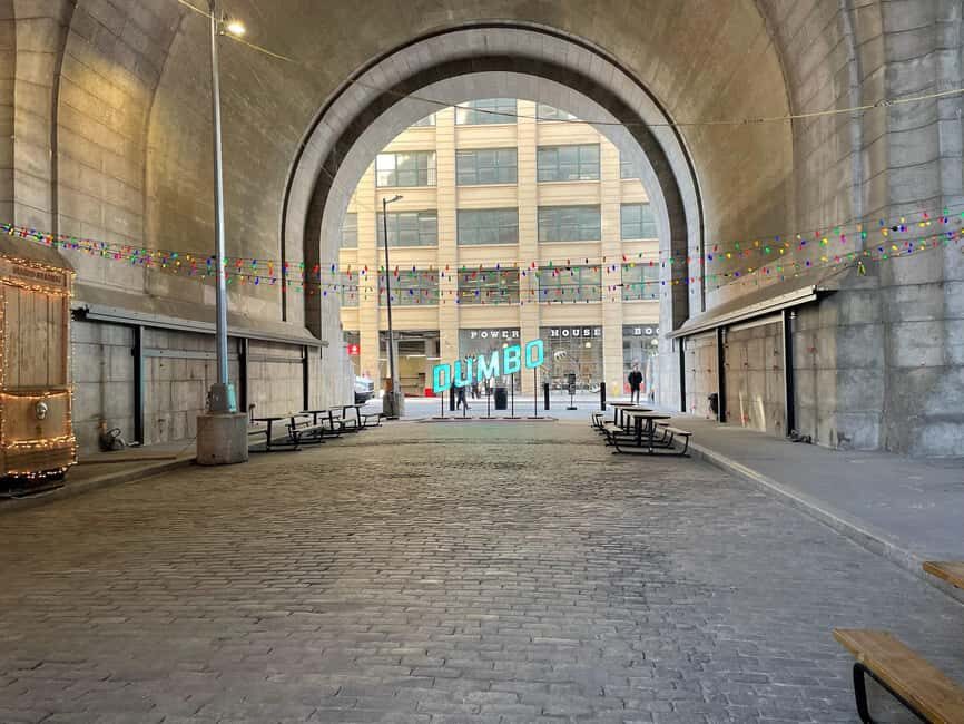 New York: DUMBO Brooklyn Food and Culture Tour - DUMBO’s shopping story: from warehouse power to global influence