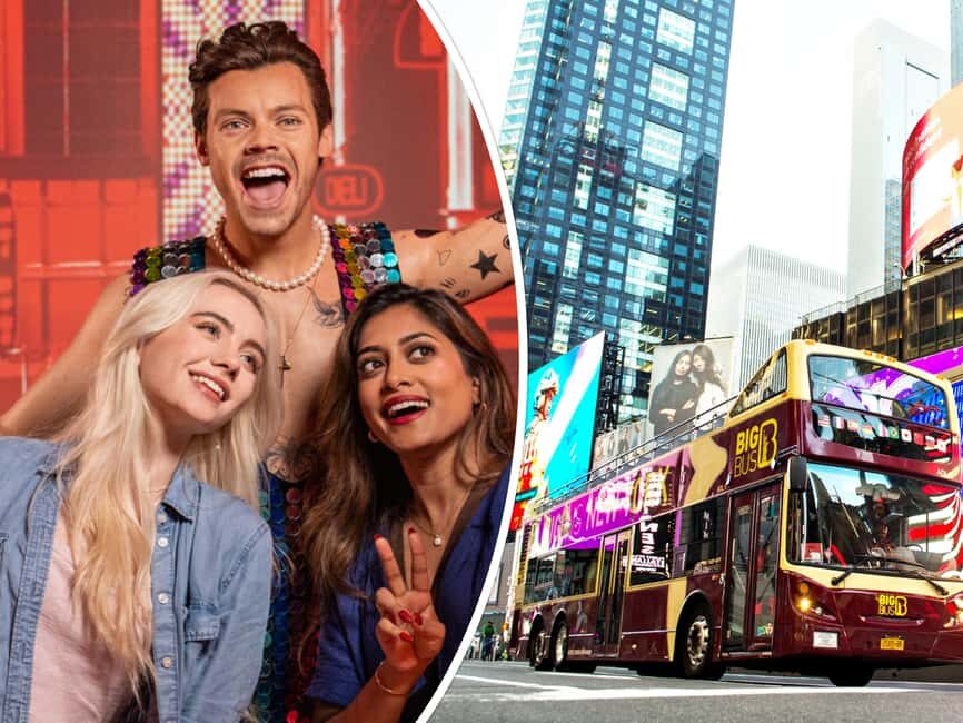 New York: Madame Tussauds and Big Bus Hop-on Hop-off Tour - Big Bus Downtown Loop: flexible sightseeing that saves you from constant rerouting