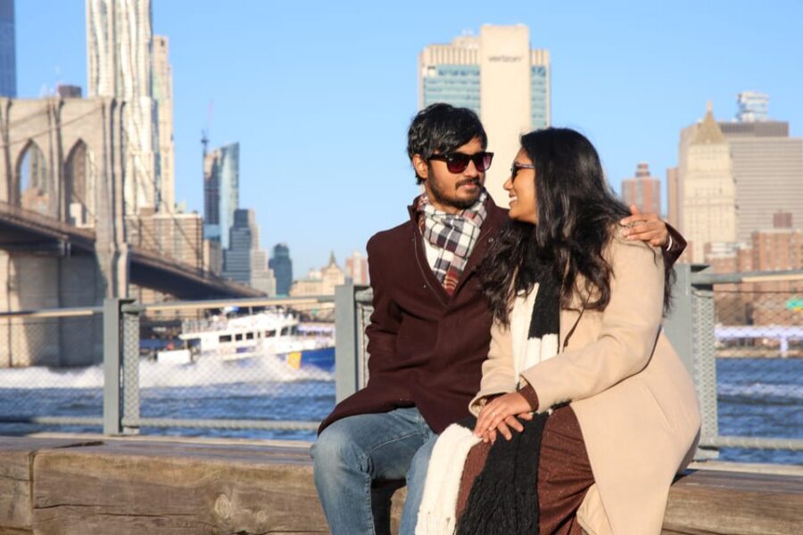New York: Photoshoot in NYC DUMBO BROOKLYN BRIDGE - The DUMBO portion: getting variety without wasting time