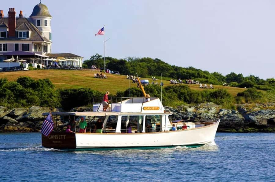 Newport, RI: Afternoon Grand Cruise of Narragansett Bay - From Bowens Landing: how the cruise starts