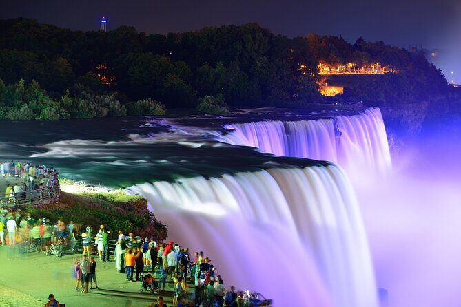 Niagara Falls Day and Night Combo plus Dinner & Fireworks - Pickup, small-group vans, and how guides shape the day