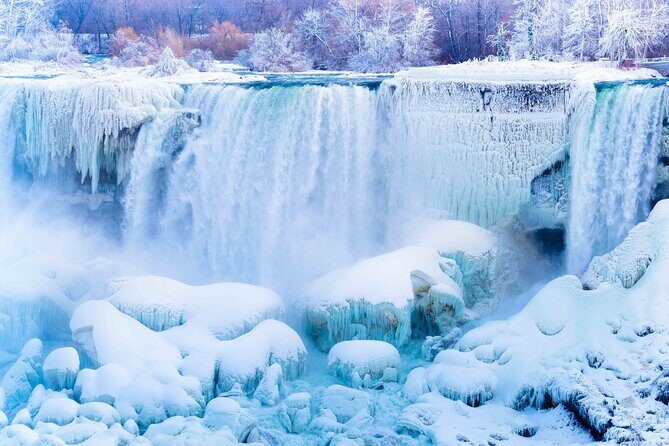 Niagara Falls USA Autumn Winter Tour - Stop 1: Cave of the Winds Gorge Walk (175 Feet Down)