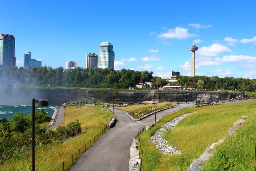 Niagara Falls USA: Cave of the Winds & Maid of the Mist Ride - Goat Island Walks: Horseshoe Falls, American Falls, and Bridal Veil Falls